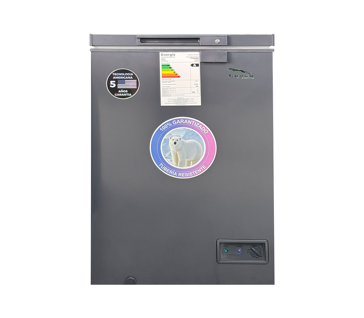 Congelador hztl 100 litros gris Jaguar