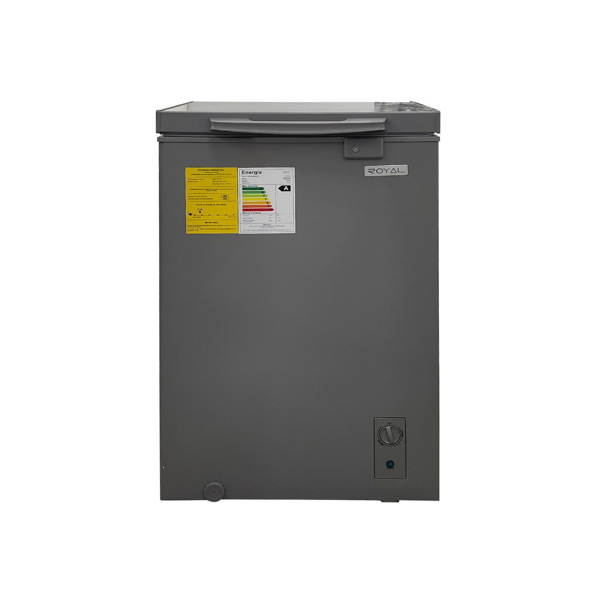 Congelador horizontal 99 litros 3.5´ gris Royal