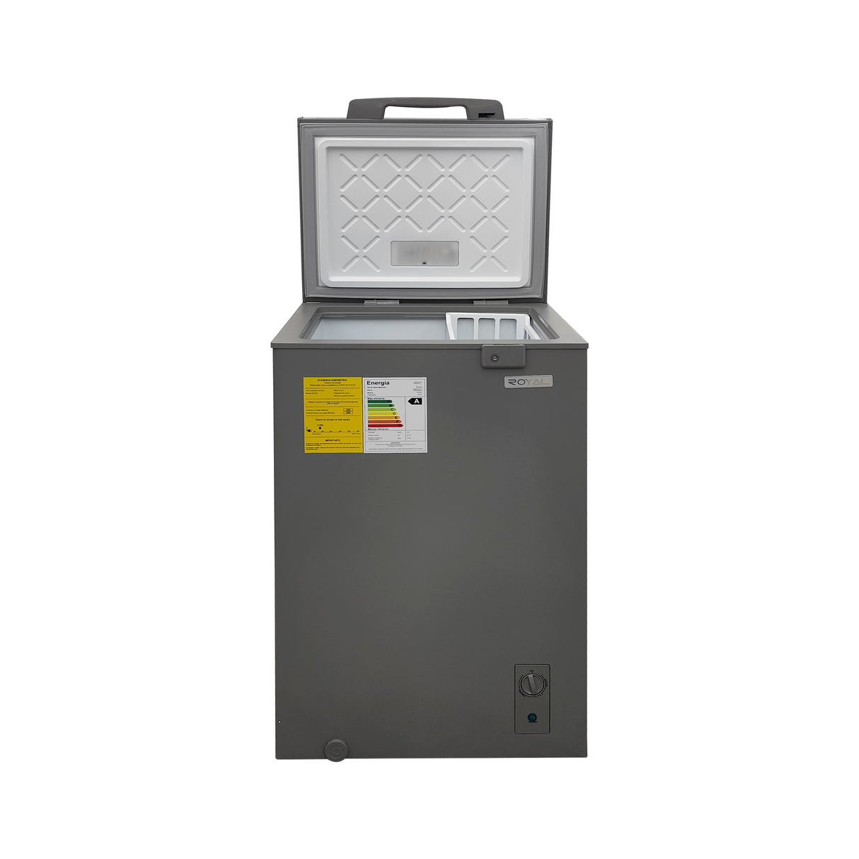 Congelador horizontal 99 litros 3.5´ gris Royal