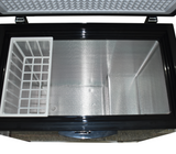 Congelador horizontal 250 litros navy int/aluminio Sj Electronics