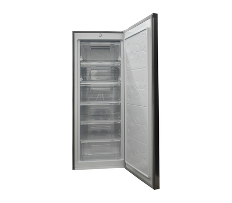 Congelador vertical 6 pies con escarcha gp-nev1q 110v inox Gplus