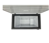 Congelador horizontal 254 litros gris Newkool
