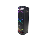 Corneta Party Max 10" 80W Bluetooth Recargable Luces Disco Mystic