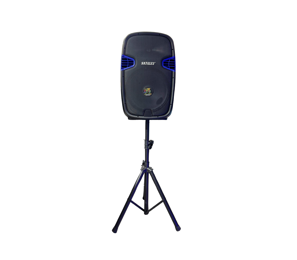 Corneta Pro 15" 175W Subwoofer amplificador/Bluetooth/TWS con paral Sankey