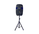 Corneta Pro 15" 175W Subwoofer amplificador/Bluetooth/TWS con paral Sankey