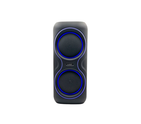 Corneta recargable 8"x2 portátil karaoke/16w Sankey
