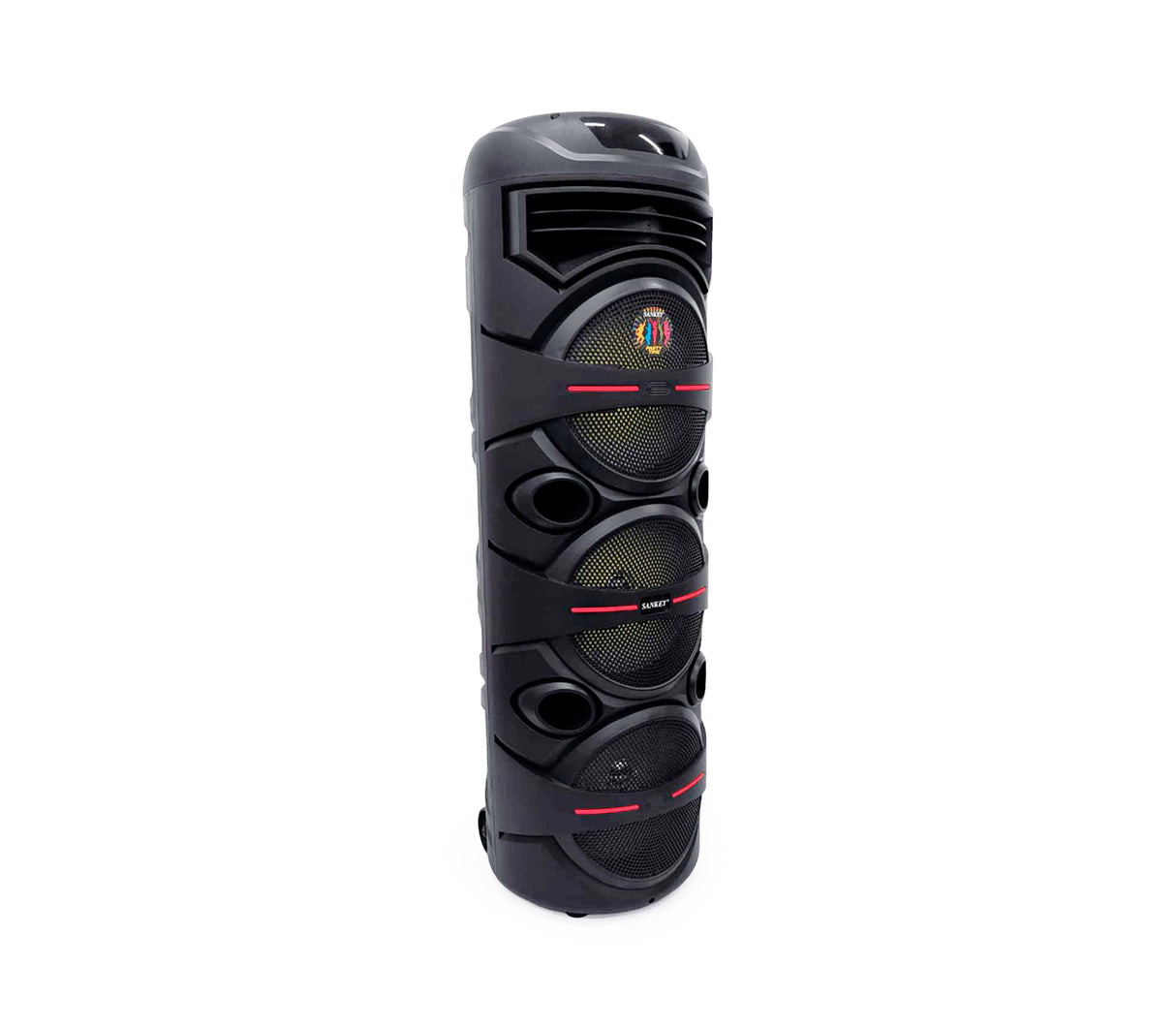 Corneta recargable 8"x3 sub.Woofer amplif. karaoke/mic 20w Sankey