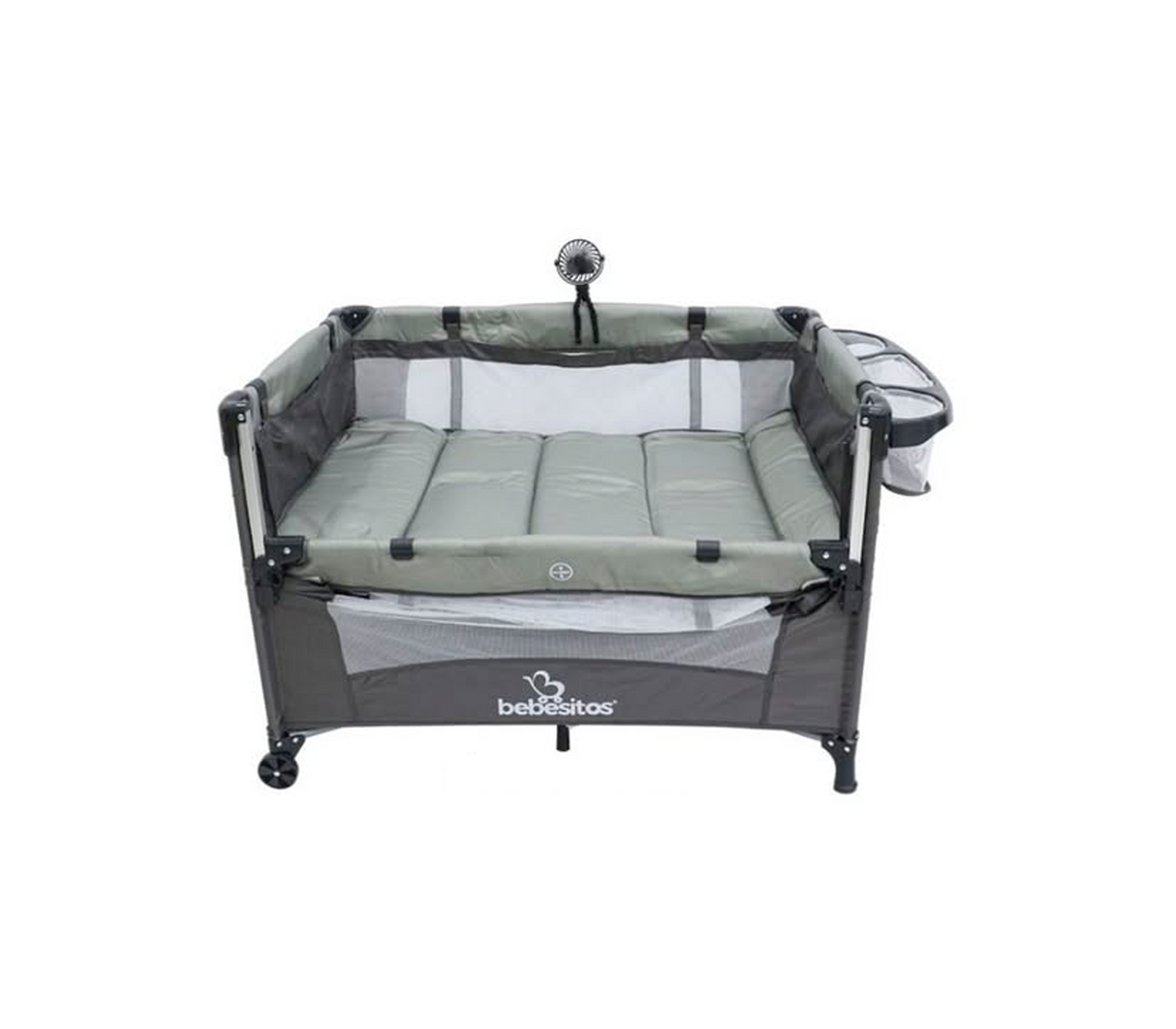 Corral modelo florida con cambiador y mini ventilador Bebesitos