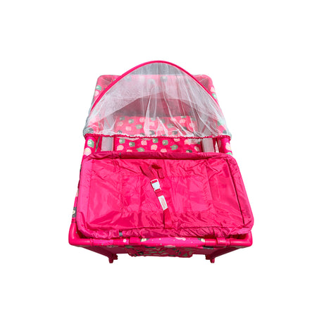 Corral para bebé ositos rosa Bebesitos