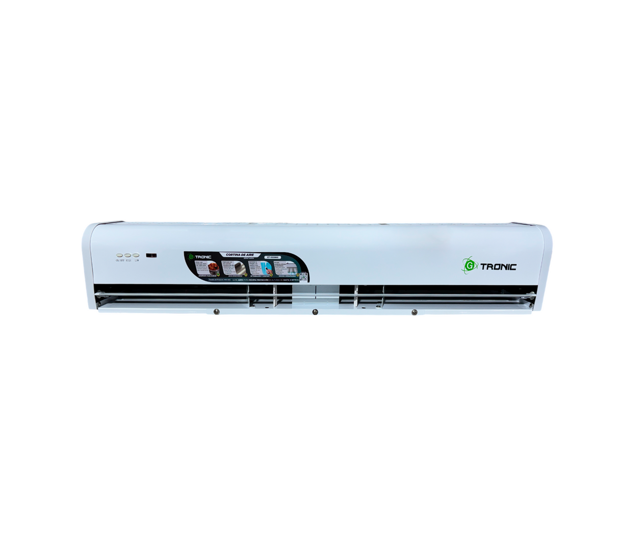 Cortina de aire serie Aura con control 110-115V 60hz Gtronic