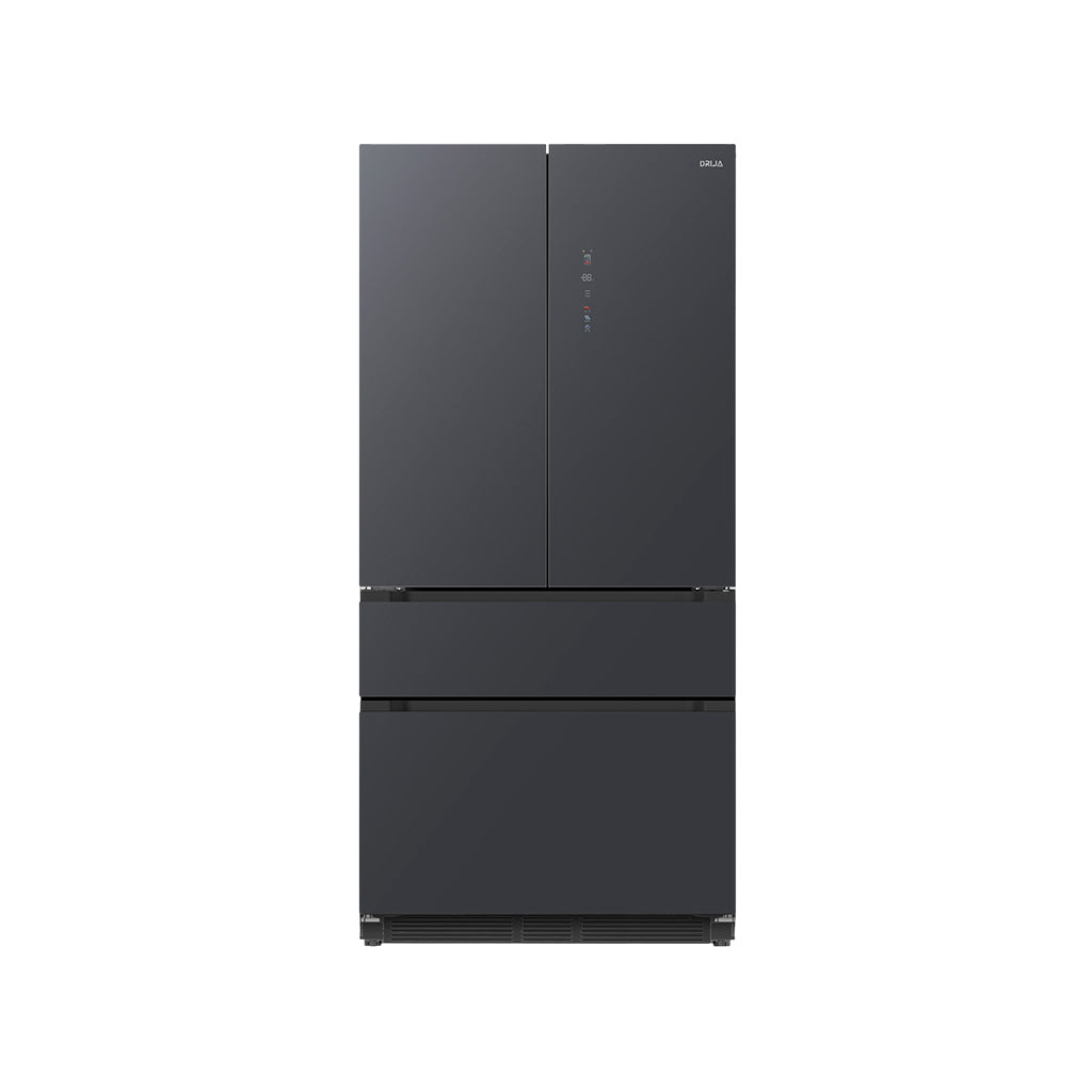 Nevera french door 18.1 Pies Acero Inox Negro Drija