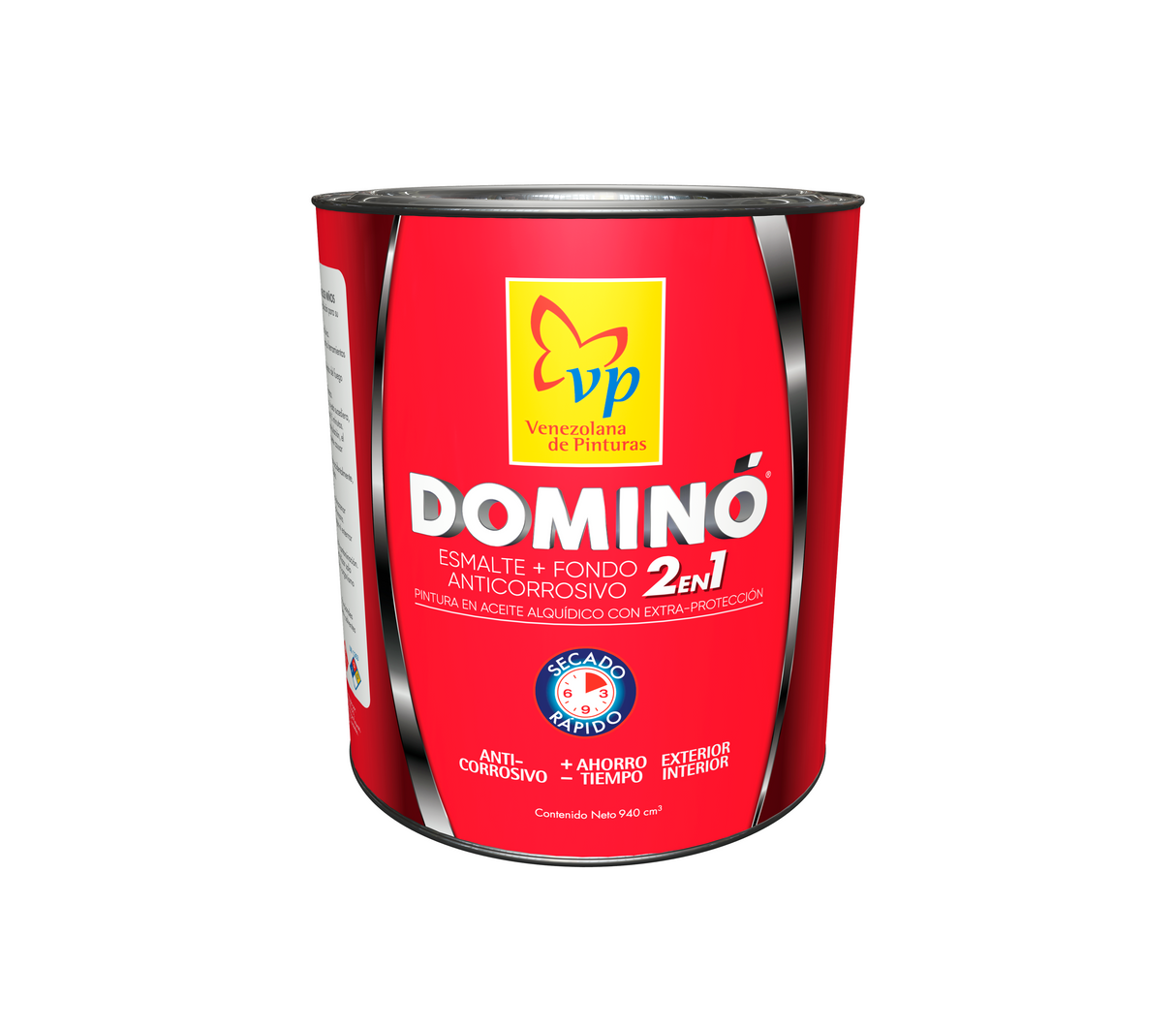 Pintura domino esmalte 2 en 1 brillante interior/exterior clase B Vp