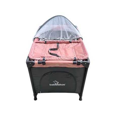 Corral para bebé rosa Bebesitos