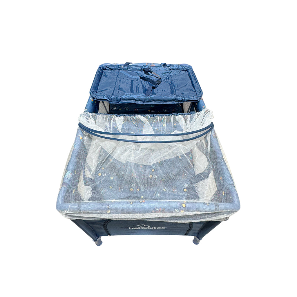 Corral Azul Constructor Bebesitos