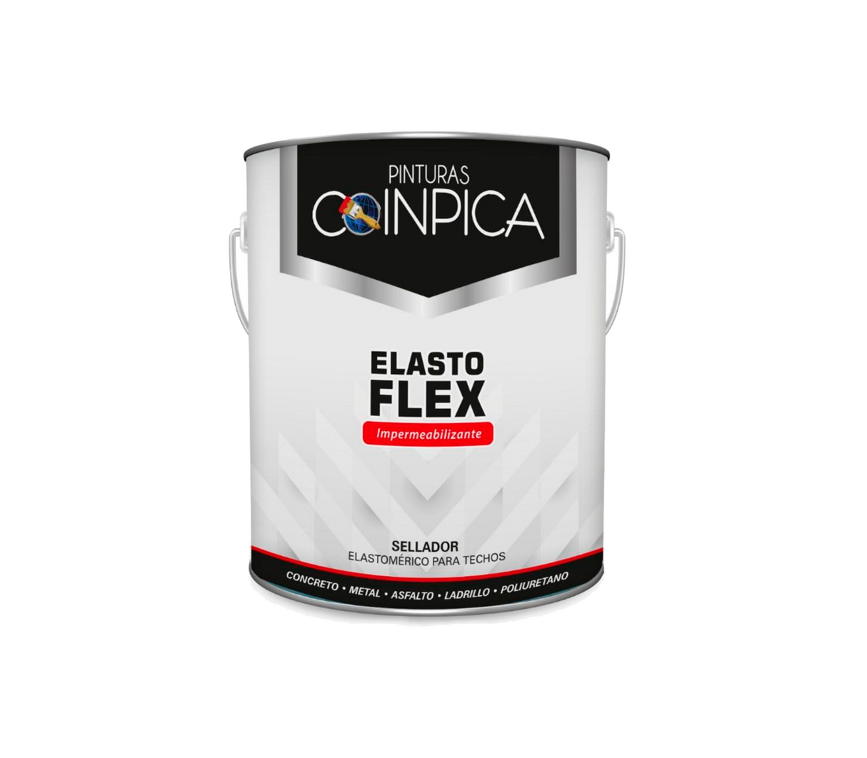 Pintura Industrial a base de agua impermeabilizante Elastoflex Int/Ext Maxigama