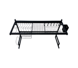 Escurridor de platos 2 niv. Grande negro Pamorde