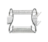 Escurridor de platos 2 niveles 410x115x260mm Pamorde