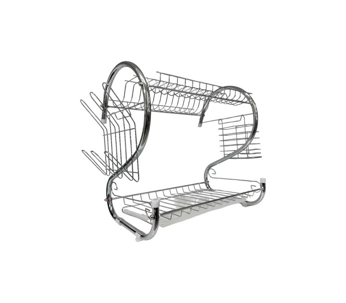 Escurridor de platos 2 niveles 410x115x260mm Pamorde