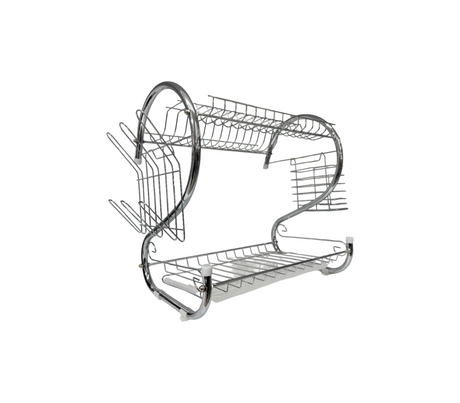 Escurridor de platos 2 niveles 410x115x260mm Pamorde