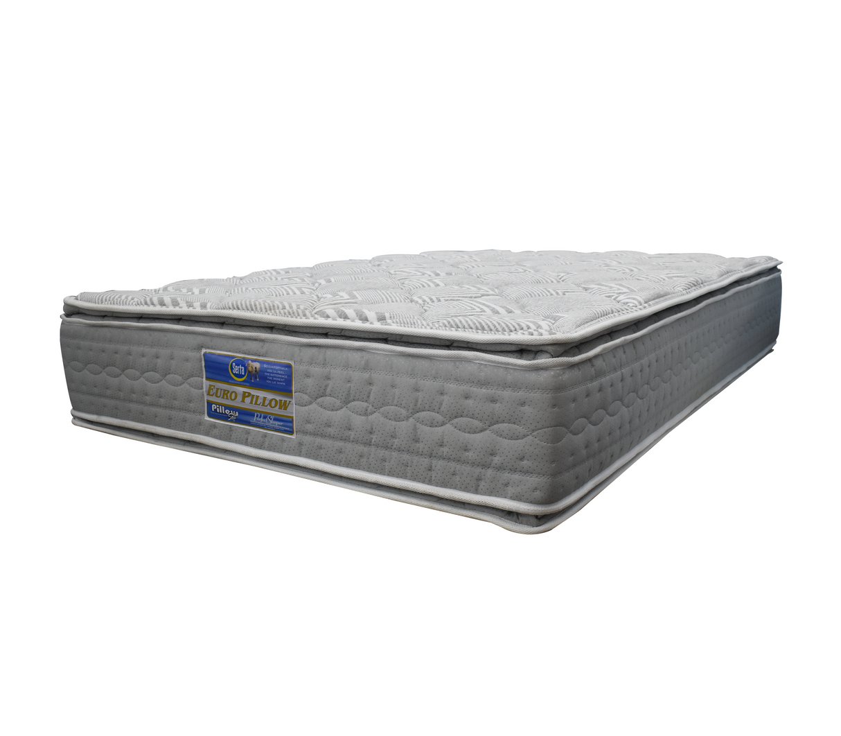 Colchón Matrimonial (140cm X 190cm) Europillow Ortopédico 2 Pillow Encapsulado Serta
