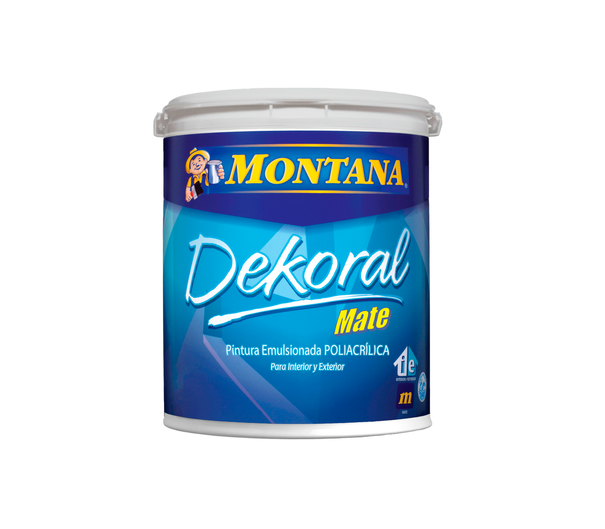 Pintura dekoral mate interior / exterior clase b verde cítrico Montana