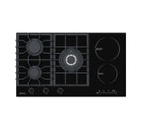 Tope de cocina dual gas/elect 5h 90cm (36") 220V acero Flexi Vetrux