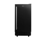 Fabricador de hielo 36kg-24hr negro Drija