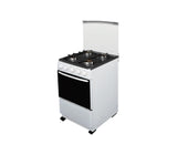 Cocina a gas 20" de piso 4 hornillas horno blanca GPCC1003522 Gplus