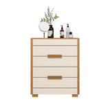 Gavetero 997032.4 Dhara 4 gavetas freijo/off white Dj Muebles