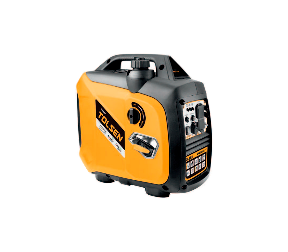 Generador eléctrico inverter silencioso a gasolina  2400W Tolsen