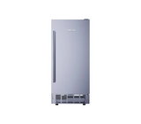 Fabricador de hielo 36kg-24hr acero Vetrux