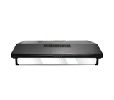 Campana tipo Slim 70cm 110v negra Gplus