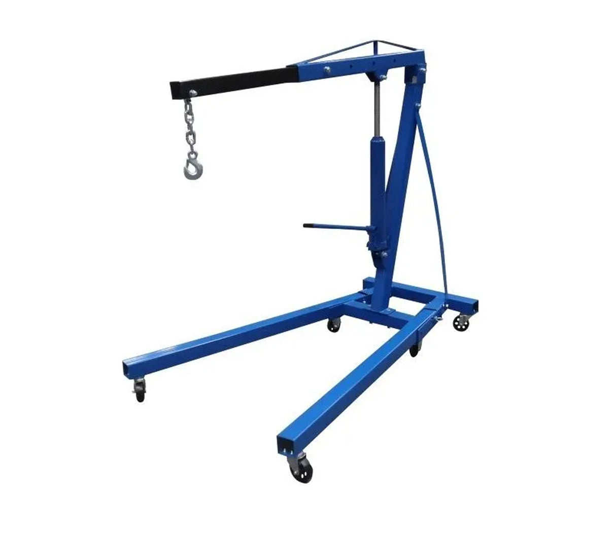 Grúa hidráulica para motor TH72006 azul Roccia
