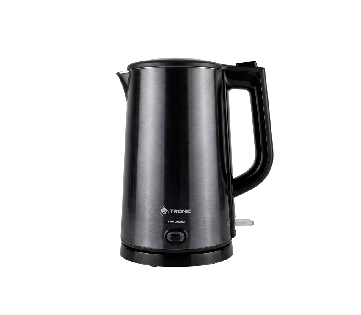 Hervidor Eléctrico Aqua Shield Pro Acero Inox 1.7L 1200W Negro Gtronic