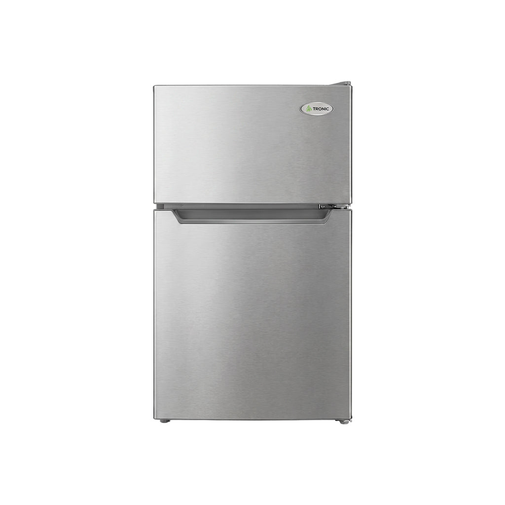 Nevera ejecutiva Top Mount Prestige Duo 3.2 pies con escarcha acero inoxidable Gtronic