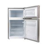Nevera ejecutiva Top Mount Prestige Duo 3.2 pies con escarcha acero inoxidable Gtronic