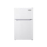Nevera ejecutiva Top Mount  Prestige Duo 3.2 pies con escarcha blanco Gtronic