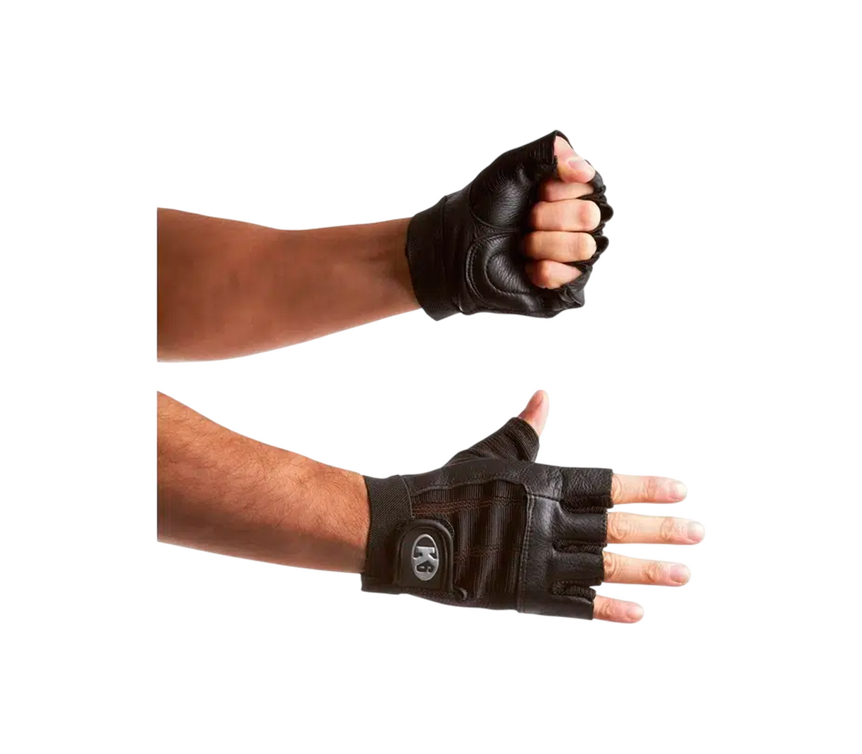 Guantin p/fitness sin muñequera talla s negro K6
