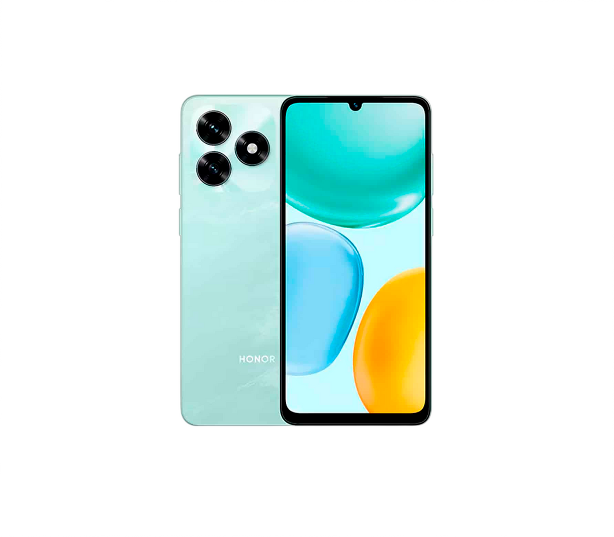 Celular X5C Plus 4GB/256GB azul cian Honor