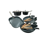 Juego de ollas Ignis16 7 piezas + 9 utensilios Vetrux