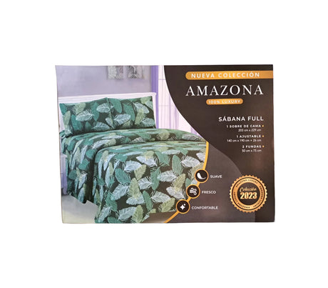 Juego de sábana matrimonial Amazon
