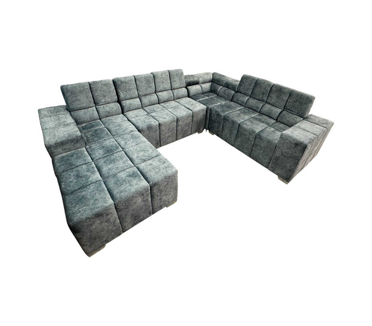 Juego de recibo modular Londres tipo C gris oscuro Gasch