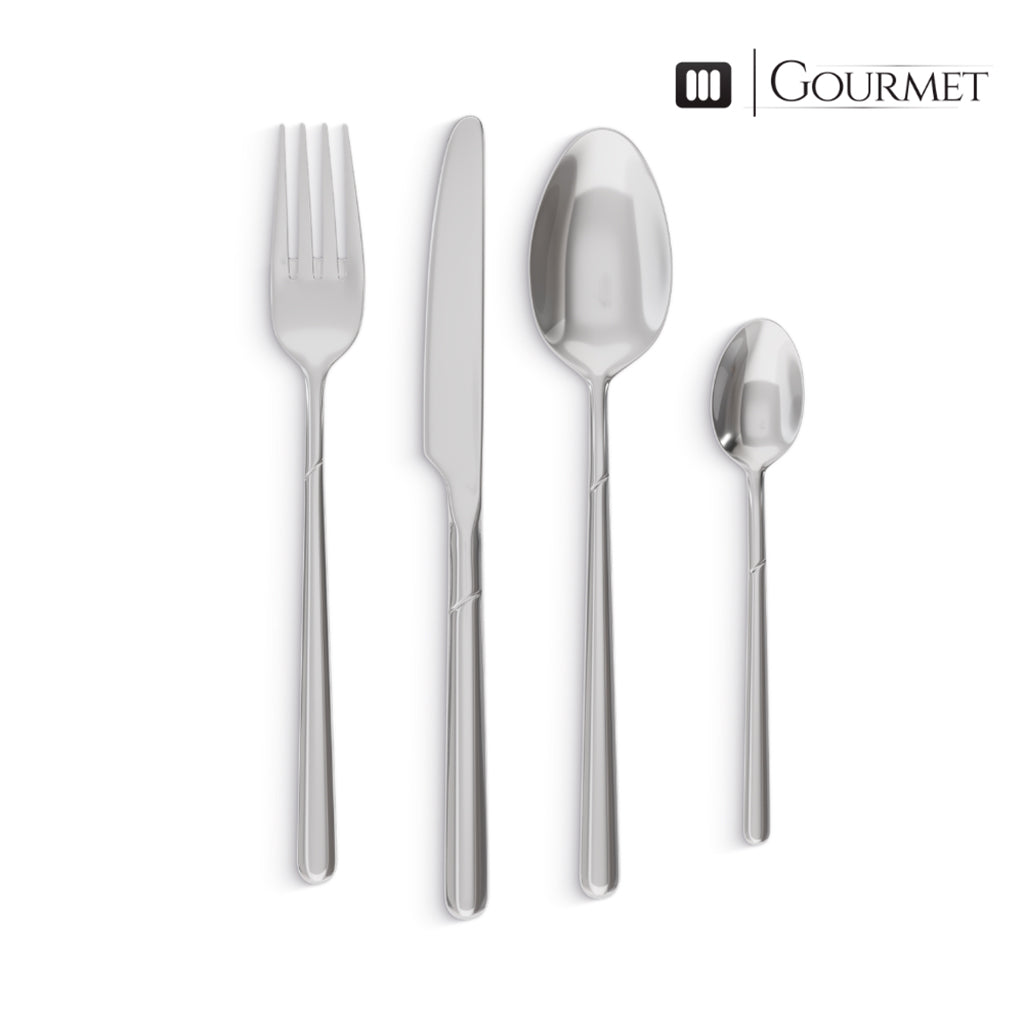 Juego de cubiertos 24 piezas Gourmet Magefesa