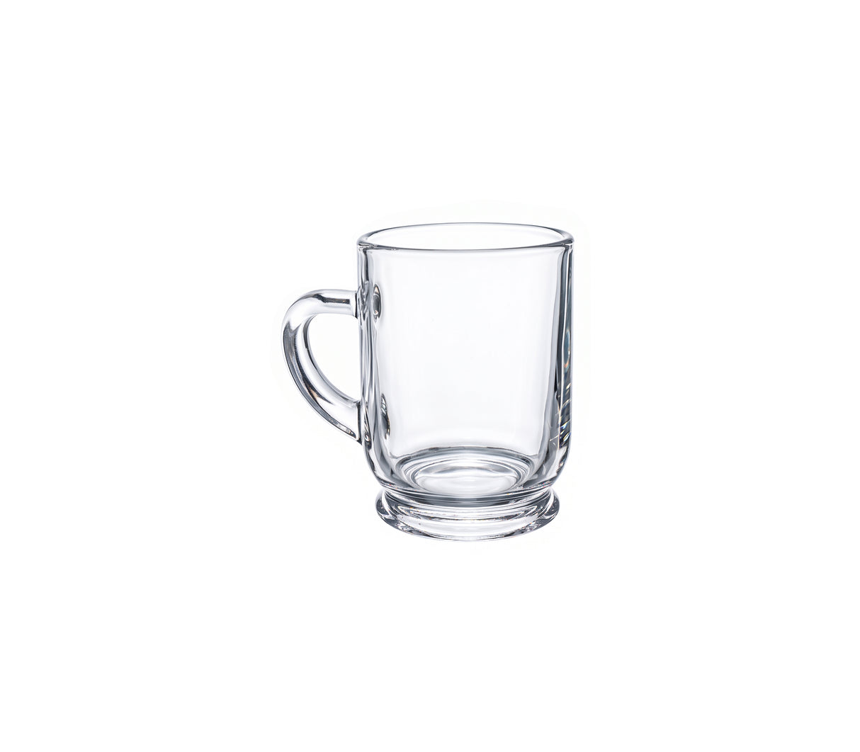 Juego de tazas de vidrio para café con leche 6 piezas Maxim