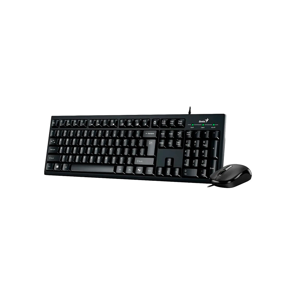 Combo teclado + mouse USB smart KM-100SE negro Genius