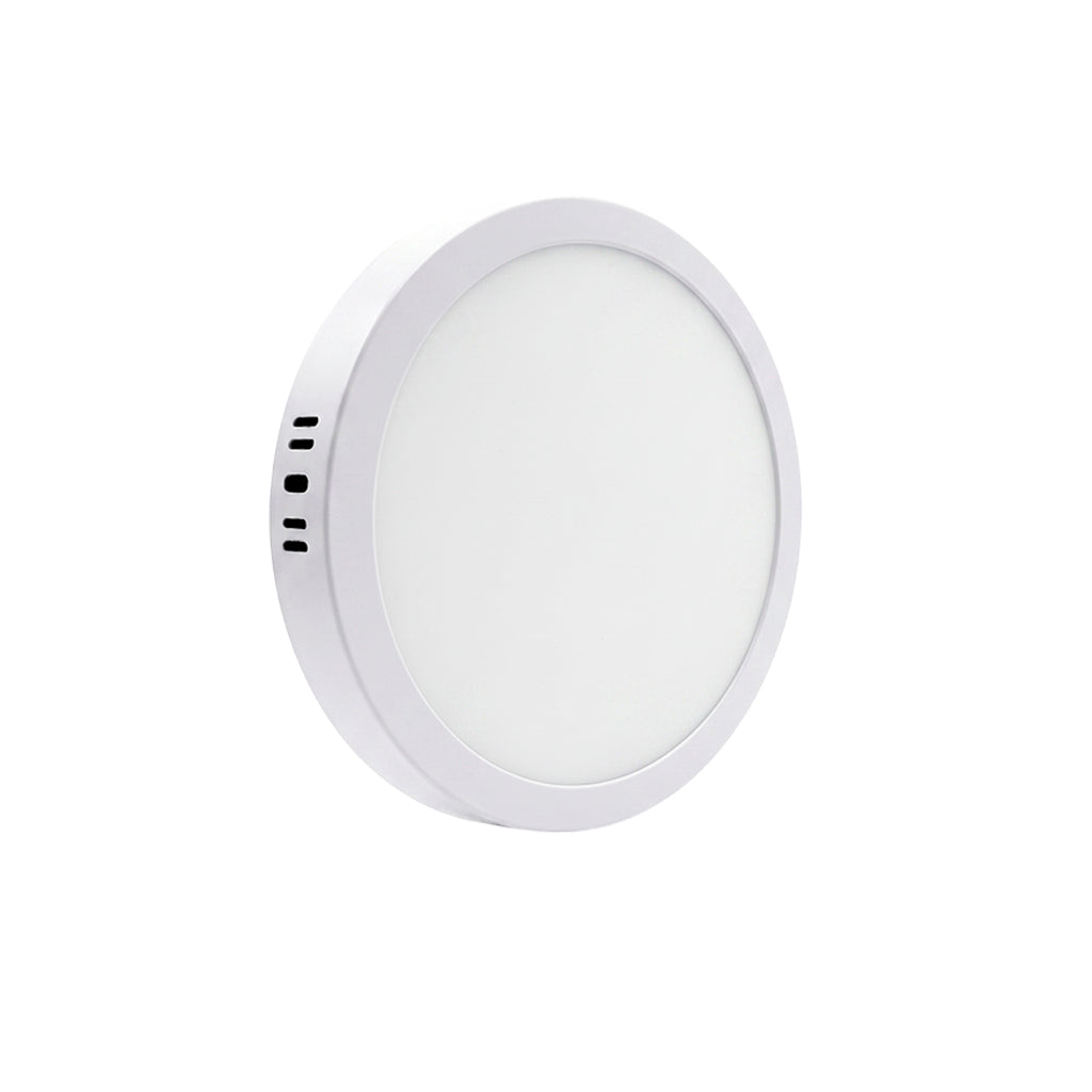 Panel LED redondo superficial 12W luz natural Lumistar