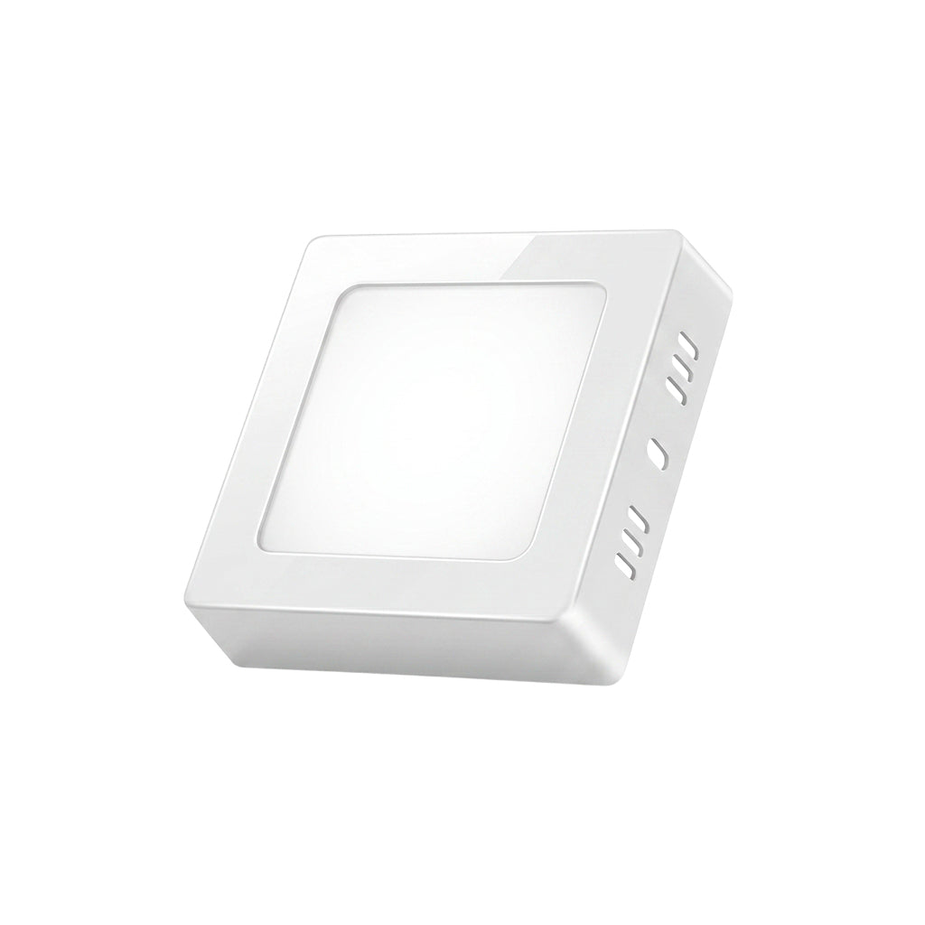 Panel LED cuadrado superficial 12W luz natural Lumistar