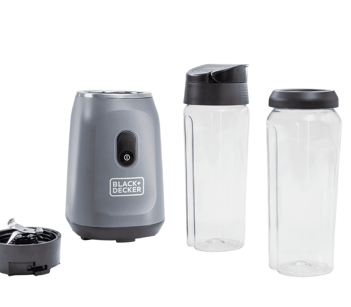 Licuadora personal ice crush 300w gris Black & Decker
