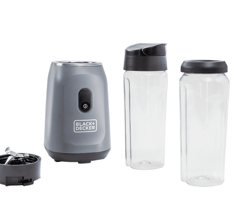 Licuadora personal ice crush 300w gris Black & Decker