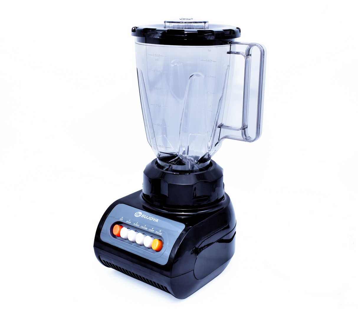 Licuadora 4 velocidades con vaso de plastico Sujoya